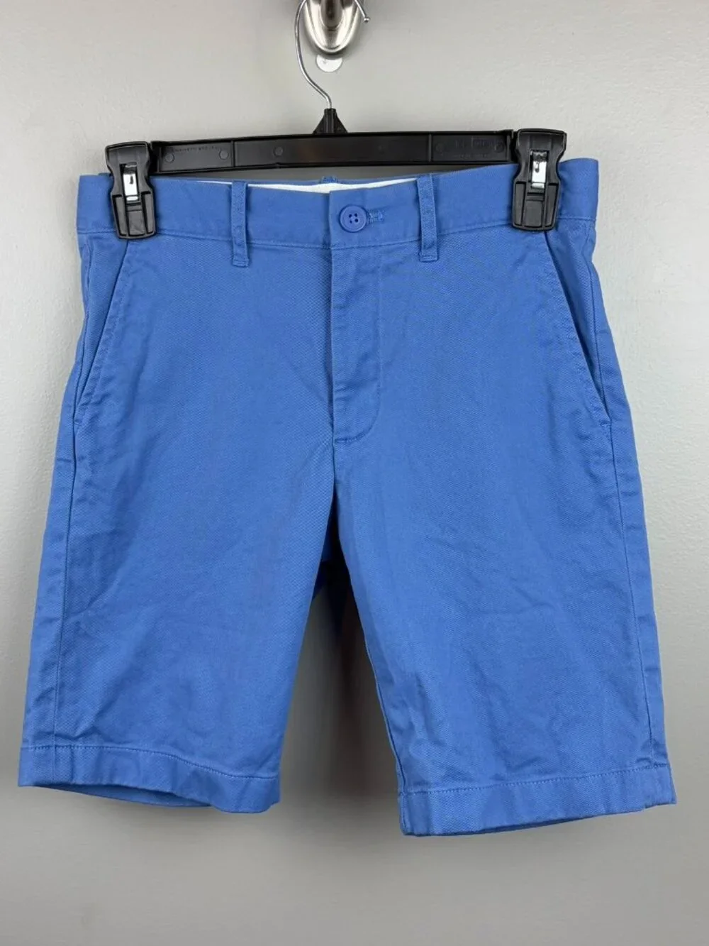 Crewcuts Blue Khaki Bermuda Shorts Size 10 Preppy Coastal Casual